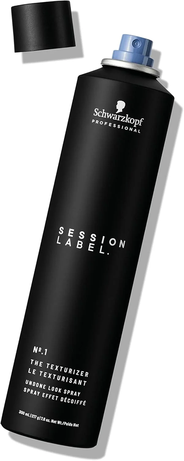 اسپری حالت دهنده Schwarzkopf Session Label، بافت دهنده | اسپری بافت برای موهای نازک - اسپری سبک برای حجم دادن