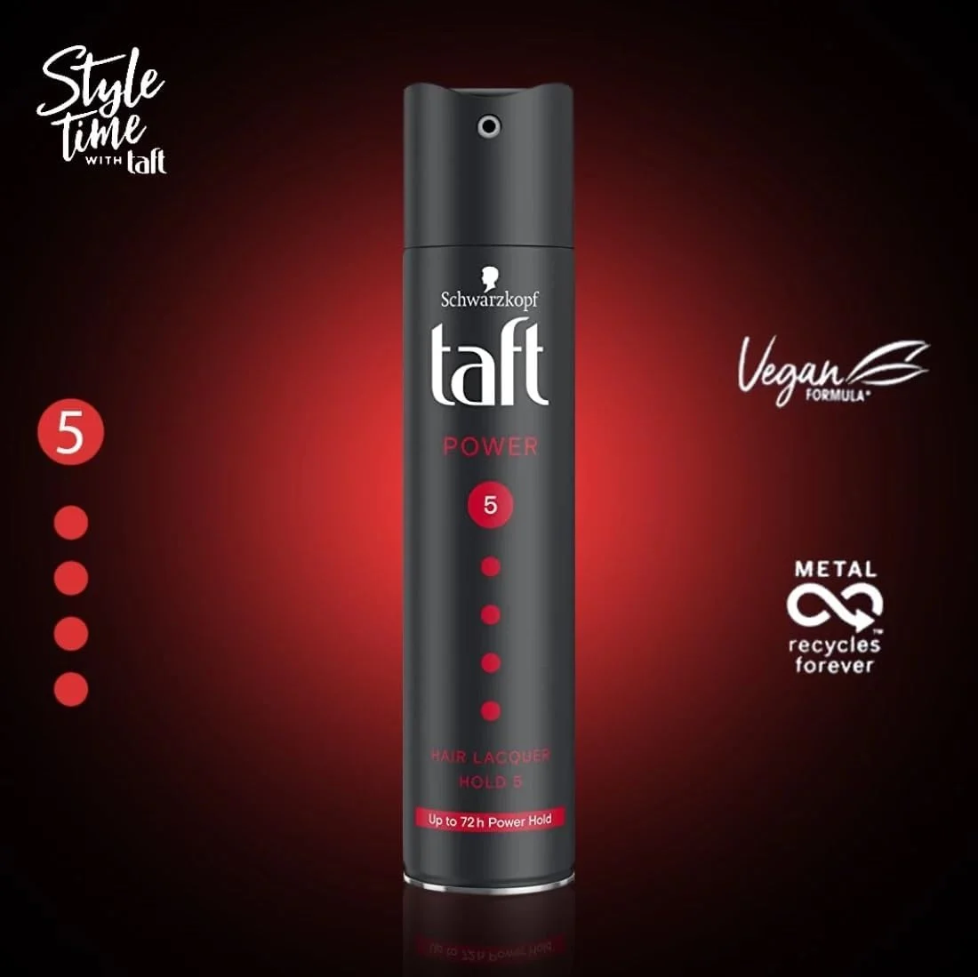 اسپری مو تافت شوارتسکف پاور 5، نگهدارنده قوی، اسپری لاک مو، 250 میلی لیتر اسپری مو تافت شوارتسکف پاور 5، نگهدارنده قوی، اسپری لاک مو، 250 میلی لیتر