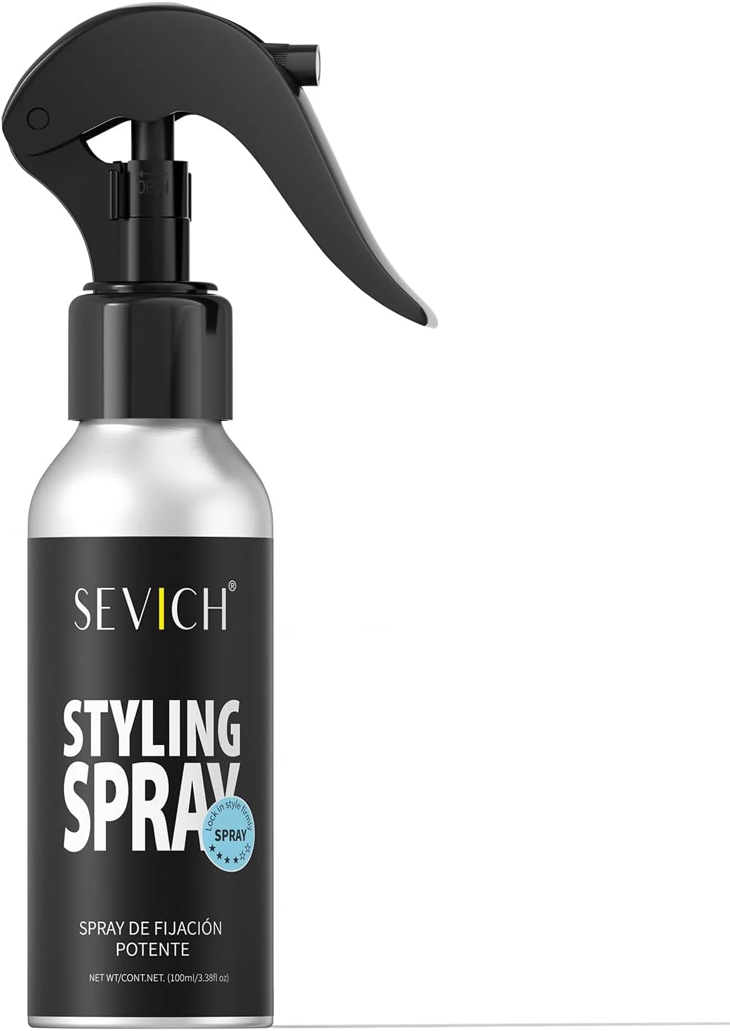 اسپری حالت دهنده مو مردانه SEVICH - اسپری موی قوی، حاوی عصاره گیاهی، حالت دهی ماندگار، با طراوت و غیر چرب، استفاده آسان، 100 میلی لیتر