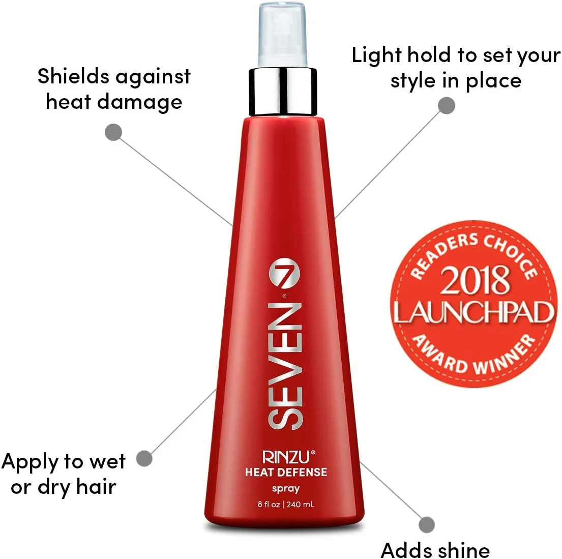 اسپری محافظ حرارت رینزو سون، ۲۳۶ میلی لیتر