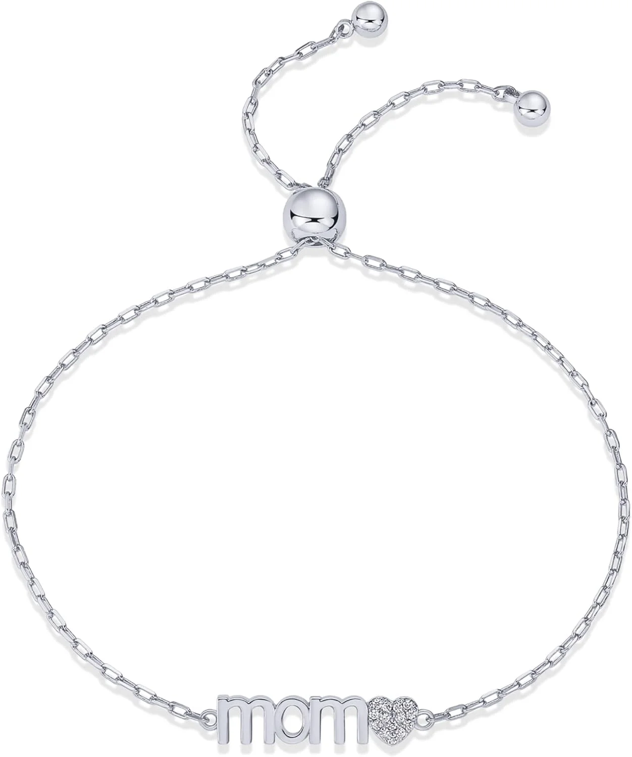 دستبند زنجیری قابل تنظیم با روکش طلای 14 عیار PAVOI - جواهرات ظریف زیرکونیای مکعبی ممتاز - ایده آل برای روز مادر یا هر مناسبت خاص