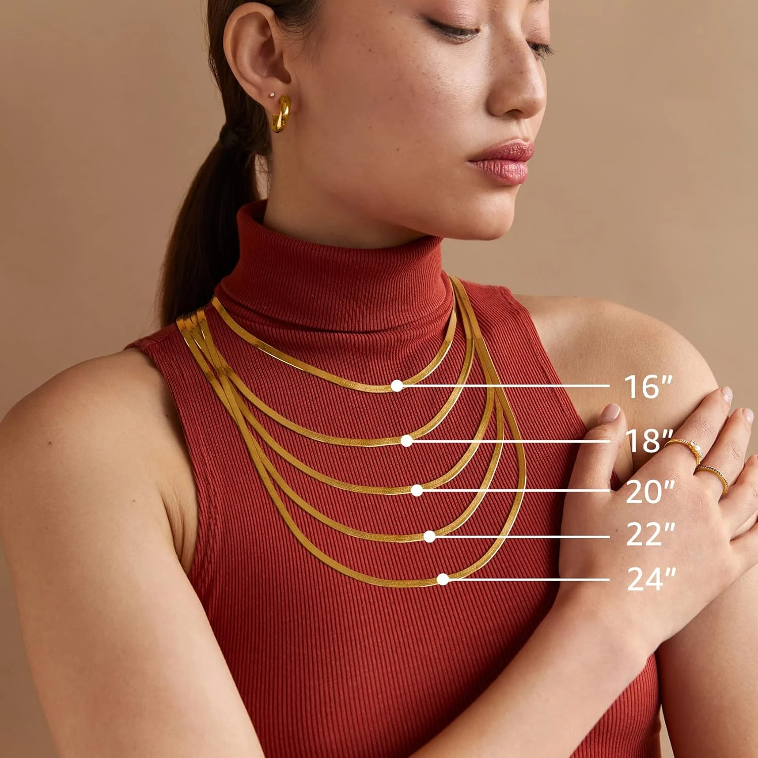 گردنبند زنجیری نقره استرلینگ 925 ایتالیایی پاوی با روکش طلای 22 عیار | طرح های ماری، جعبه ای مربعی، کابلی، سوپر فلکس کارب، کوبایی میامی و طنابی الماس تراش برای زنان و مردان | ساخت