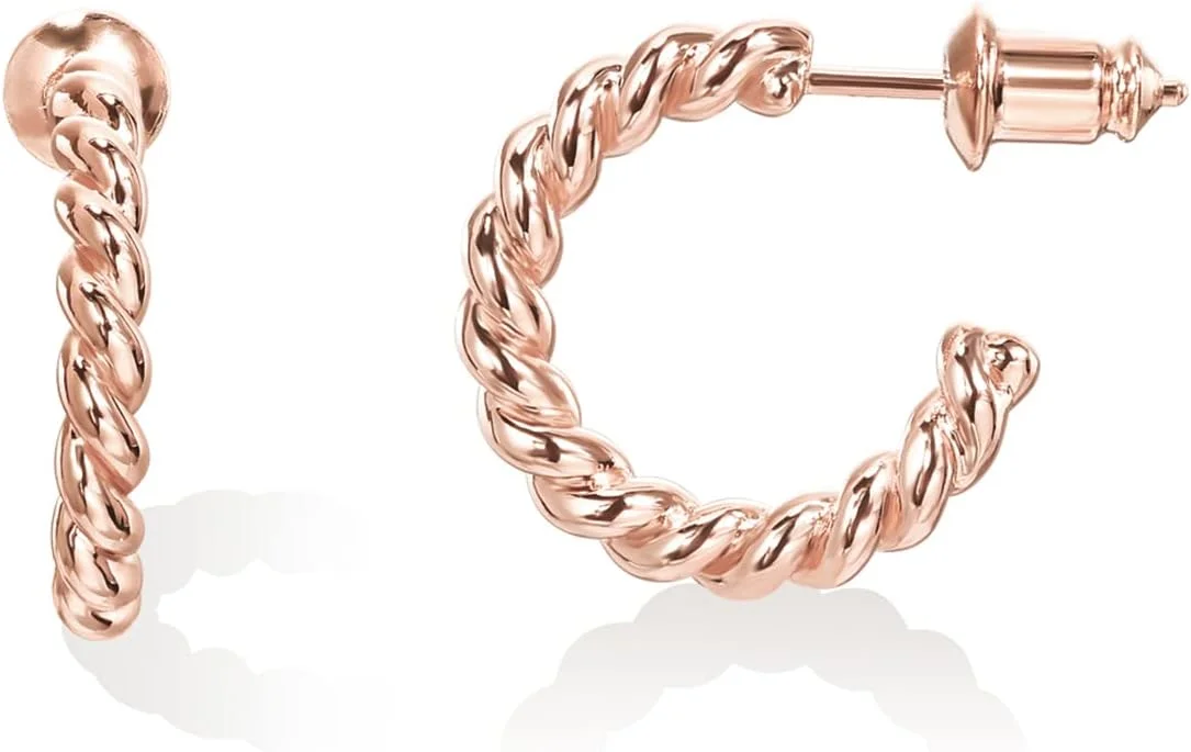 گوشواره های حلقه ای 2.5 میلی متری مدل 20A-E13