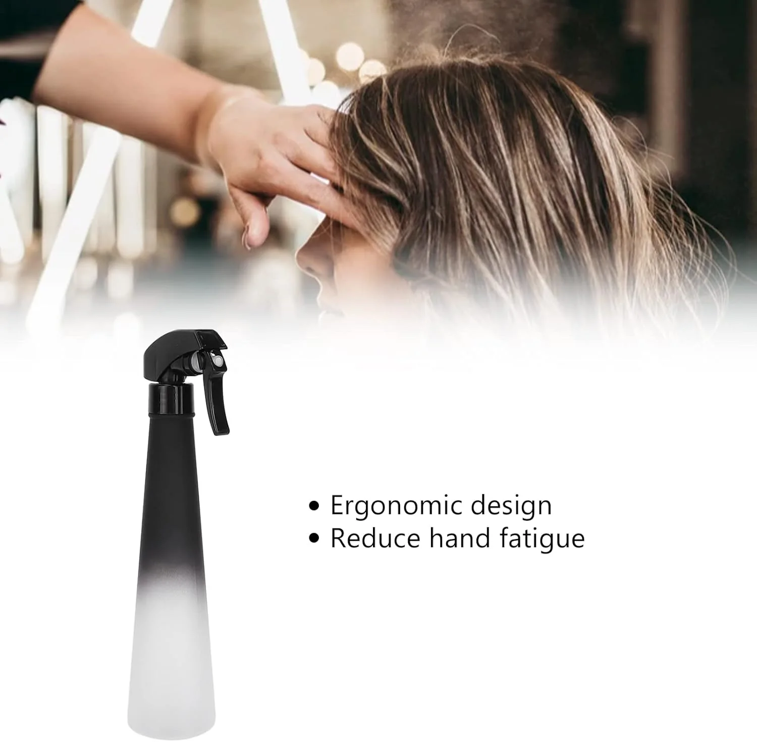 بطری اسپری، بطری اسپری کوچک، بطری اسپری خالی با مه پاش ریز برای آرایشگری، نظافت و مراقبت از پوست، 350 میلی لیتر