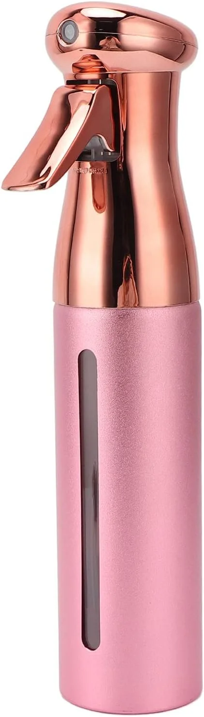 بطری اسپری، بطری اسپری کوچک، بطری اسپری خالی و قابل پر کردن مجدد برای آرایش مو، باغبانی، 300 میلی لیتر، صورتی