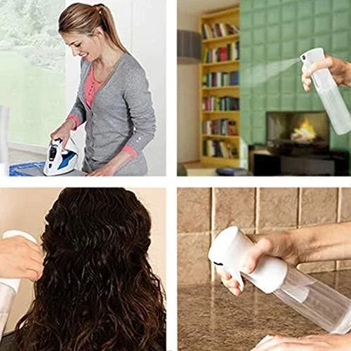 بطری اسپری خالی - بطری اسپری مو 150ml/300ml، افشانه ساز مه پاش، بطری اسپری مه پاش ریز، بطری آب اسپری پیوسته فوق العاده ریز برای حالت دادن به مو، گیاهان، تمیز کردن، مه پاشی و مراقبت از پوست (150ml)