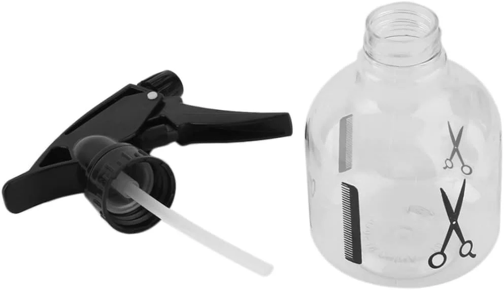 بطری اسپری، بطری اسپری آب پلاستیکی آرایشگری سالن، بطری خالی 250 میلی لیتری با مه پاش ریز برای حالت دادن به مو، 1 عدد