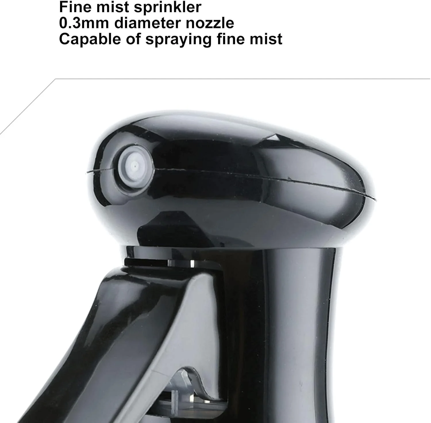 بطری آب اسپری، بطری اسپری موی 300 میلی لیتری برای مو و گیاهان، اتومایزر مه پاش برای حالت دادن، تمیز کردن سالن ها، صورت، آب فوق العاده ریز