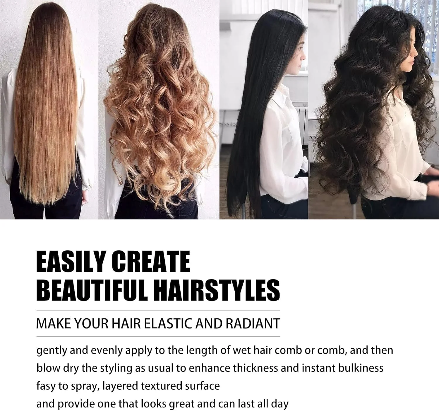 اسپری حالت دهنده مو، اسپری حجم دهنده مو، ژل حالت دهنده قوی مو برای حالت دادن روزانه مو، مناسب انواع مو برای آقایان و بانوان