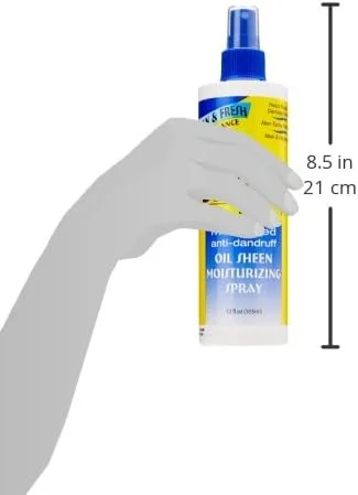 اسپری مرطوب کننده و براق کننده مو Sulfur 8 Fresh Oil، ۳۵۵ میلی لیتر