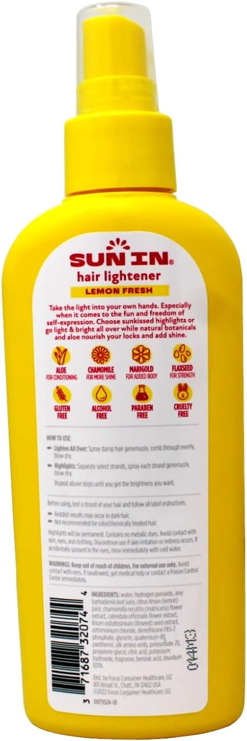 روشن کننده مو سان این با رایحه لیمو، 139 میلی لیتر