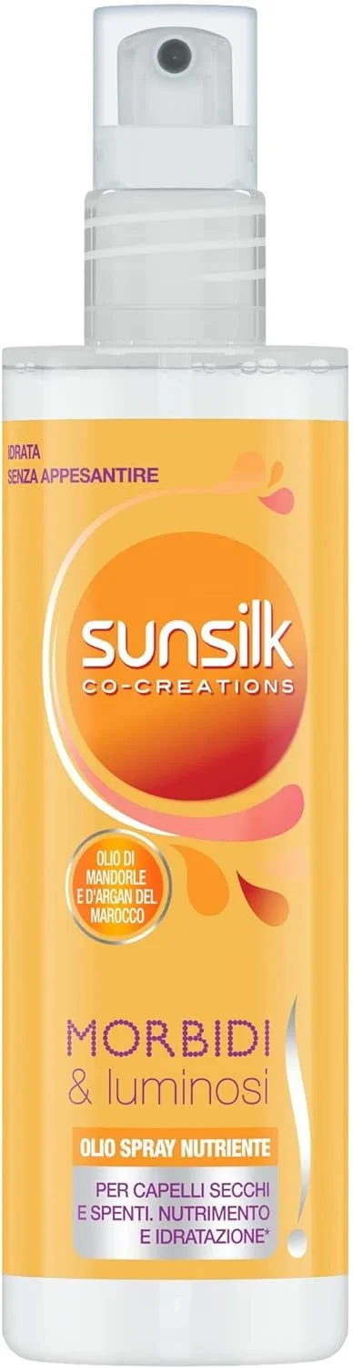 اسپری روغن مغذی نرم و درخشان سانسیلک آکوااسپری با روغن بادام و آرگان مراکشی، مقابله و مرطوب کننده موهای خشک، برای موهای قوی، 6 عدد 150 میلی لیتر اسپری روغن مغذی نرم و درخشان سانسیلک آکوااسپری با روغن بادام و آرگان مراکشی، مقابله و مرطوب کننده موهای خشک، برای موهای قوی، 6 عدد 150 میلی لیتر