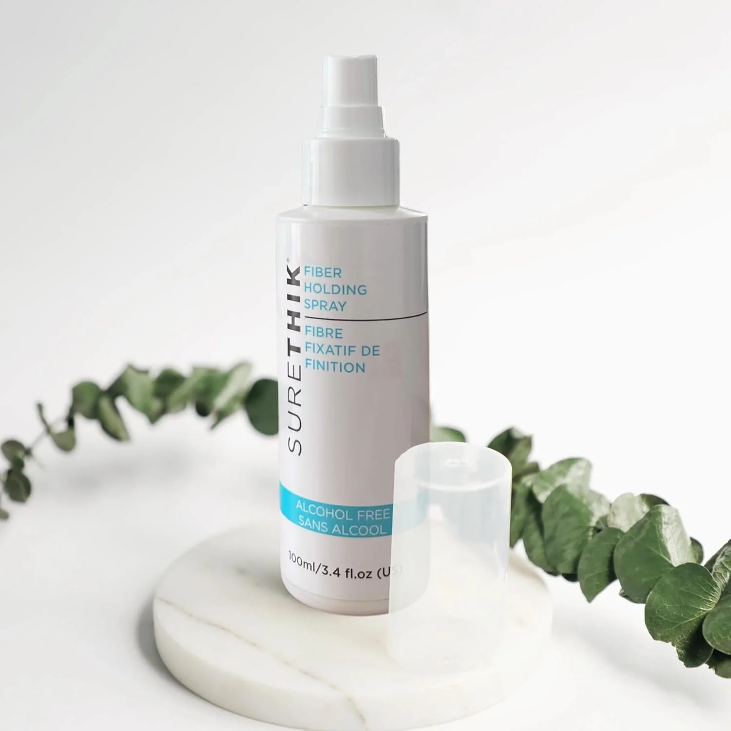 اسپری نگهدارنده فیبر SureThik، قدرت نگهدارندگی متوسط، اسپری تثبیت کننده فیبر مو، 100 میلی لیتر