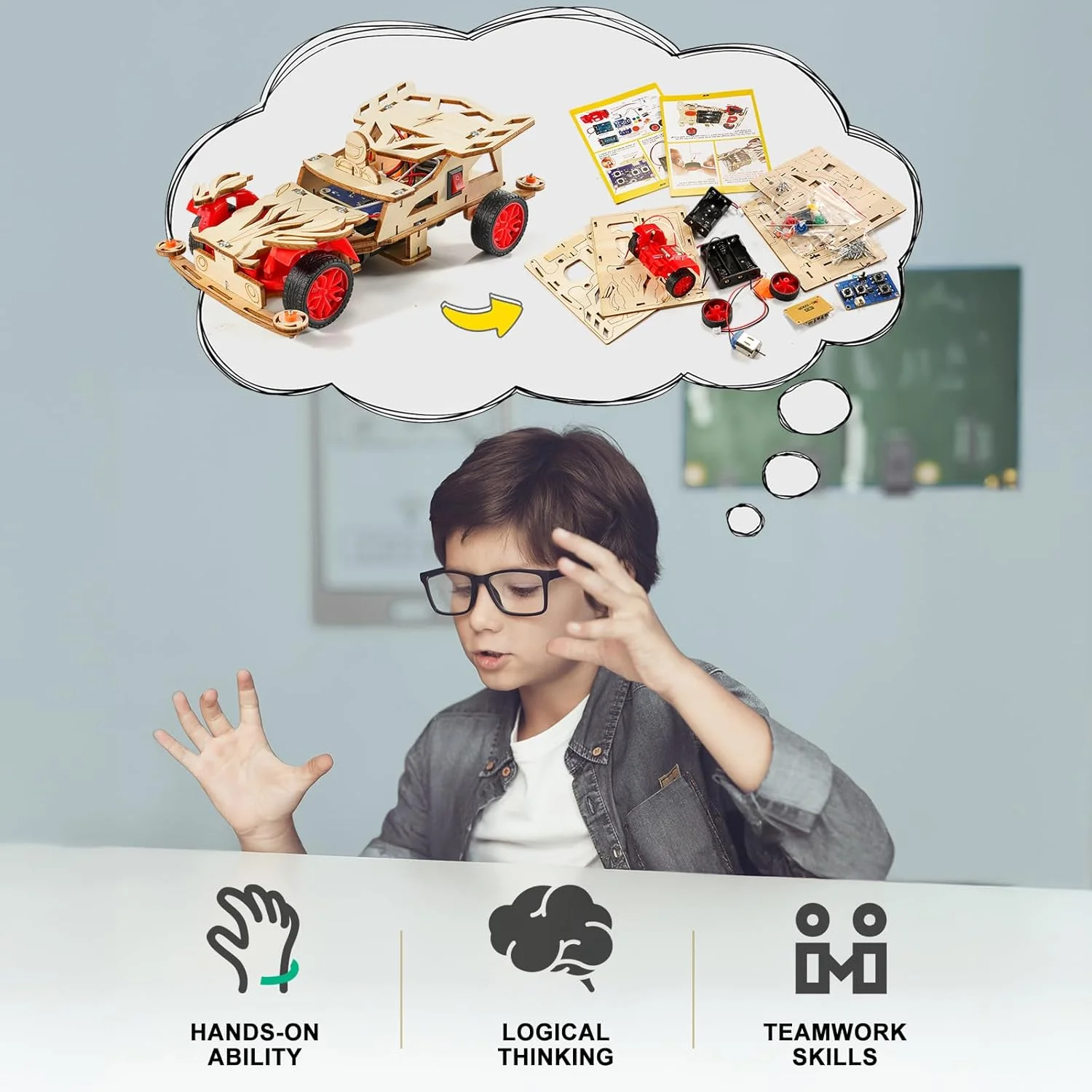 کیت های آموزشی برای کودکان 8-10-12 ساله، ساخت مدل ماشین، پازل های چوبی سه بعدی، اسباب بازی برای پسران و دختران 6 7 8 9 10 11 12 ساله کیت های آموزشی برای کودکان 8-10-12 ساله، ساخت مدل ماشین، پازل های چوبی سه بعدی، اسباب بازی برای پسران و دختران 6 7 8 9 10 11 12 ساله