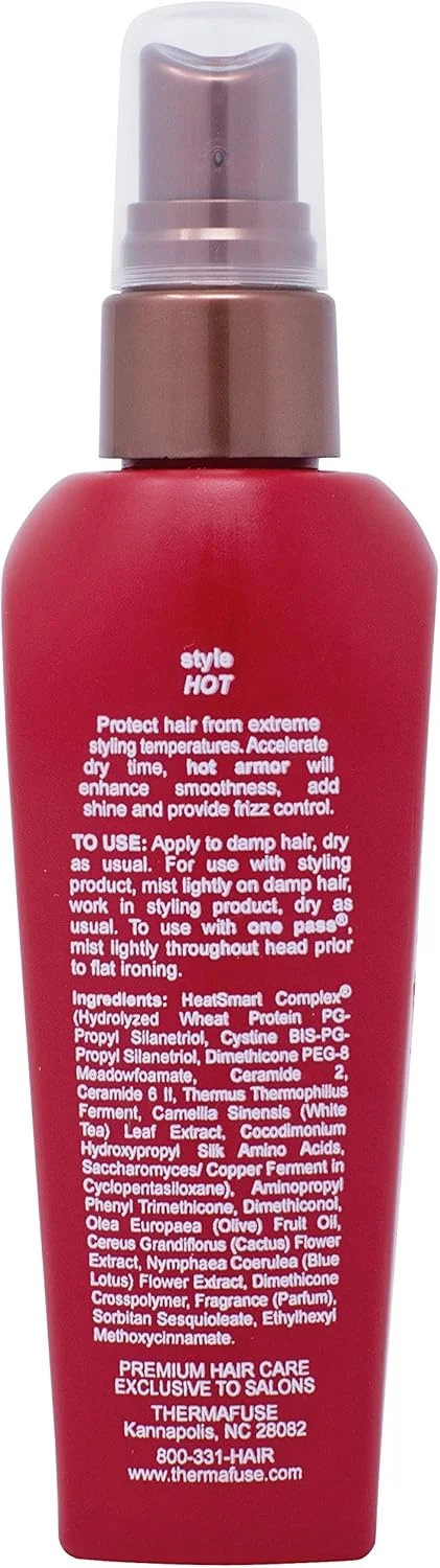 اسپری محافظ حرارت مو ترمافیوز f450 (85 گرم) محافظت در برابر حرارت ناشی از ابزارهای حالت دهنده مو با حرارت بالا. کاهش زمان خشک کردن با سشوار، باز کردن گره مو، نرم کننده، افزایش درخشندگی و مرطوب کننده انواع مو.