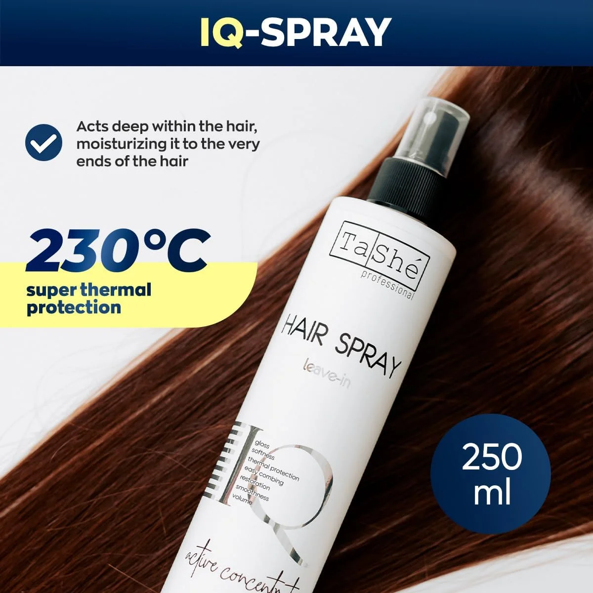 اسپری محافظ حرارتی 250 میلی لیتر + اسپری موهای آسیب دیده 250 میلی لیتر - مجموعه ای برای آبرسانی و محافظت از مو