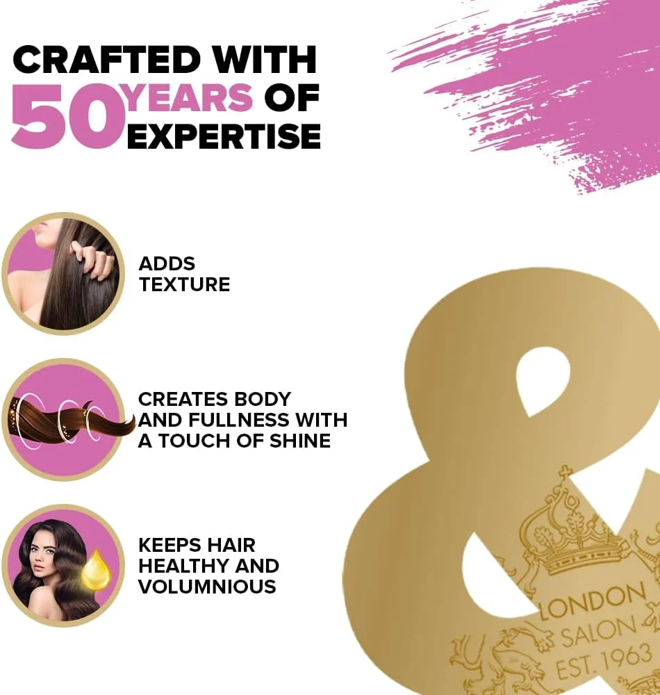 حجم دهنده سه بعدی مو تونی اند گای مدل Glamour حجم 150 میلی لیتر