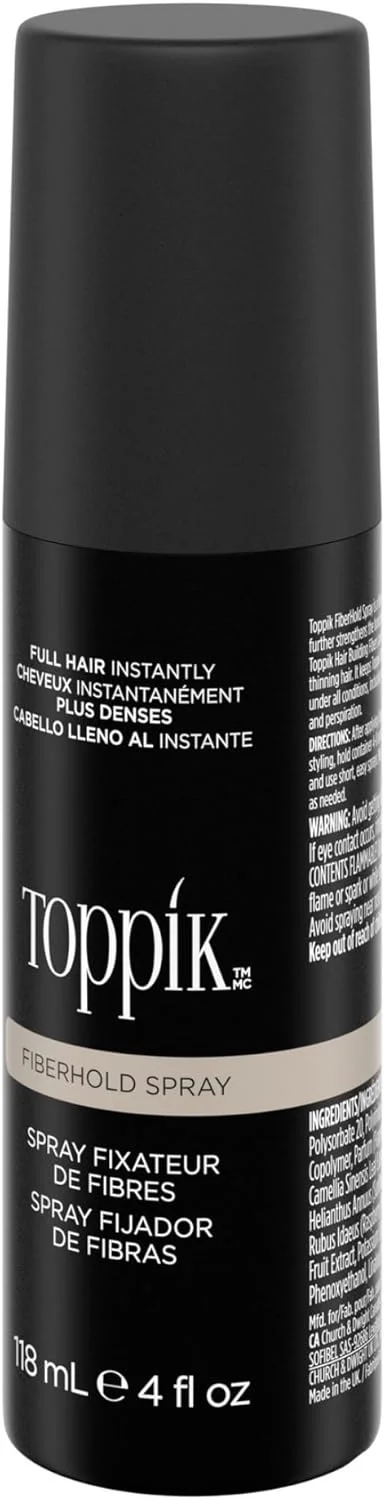 اسپری نگهدارنده فیبر تاپیک، پیوند مغناطیسی بین فیبرهای سازنده مو و تارهای مو را برای موهای پرپشت تر و ضخیم تر با ظاهر طبیعی برای آقایان و خانم ها تقویت می کند، 118 میلی لیتر اسپری نگهدارنده فیبر تاپیک، پیوند مغناطیسی بین فیبرهای سازنده مو و تارهای مو را برای موهای پرپشت تر و ضخیم تر با ظاهر طبیعی برای آقایان و خانم ها تقویت می کند، 118 میلی لیتر