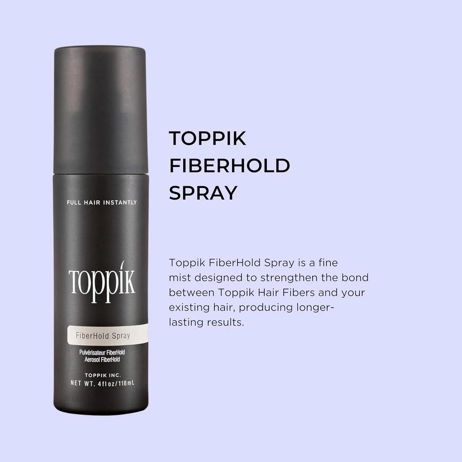 اسپری نگهدارنده فیبر تاپیک، پیوند مغناطیسی بین فیبرهای سازنده مو و تارهای مو را تقویت می کند، برای داشتن موهایی پرپشت تر و ضخیم تر با ظاهری طبیعی برای آقایان و بانوان، 118 میلی لیتر اسپری نگهدارنده فیبر تاپیک، پیوند مغناطیسی بین فیبرهای سازنده مو و تارهای مو را تقویت می کند، برای داشتن موهایی پرپشت تر و ضخیم تر با ظاهری طبیعی برای آقایان و بانوان، 118 میلی لیتر