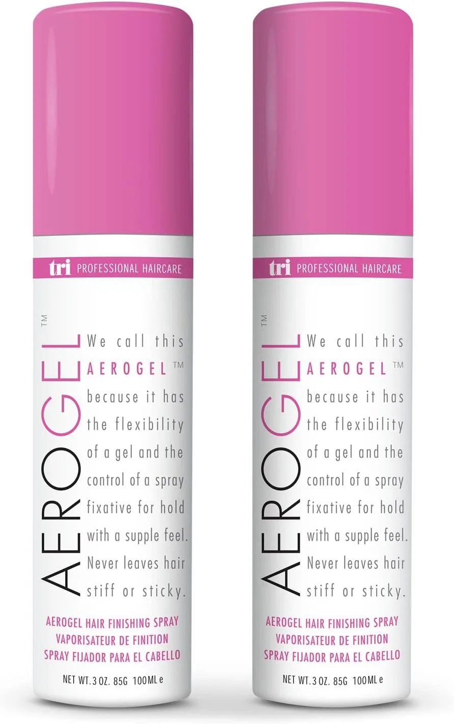 اسپری حالت دهنده مو ترای دیزاین Tri Aerogel، حجم 85 گرم - 2 عدد