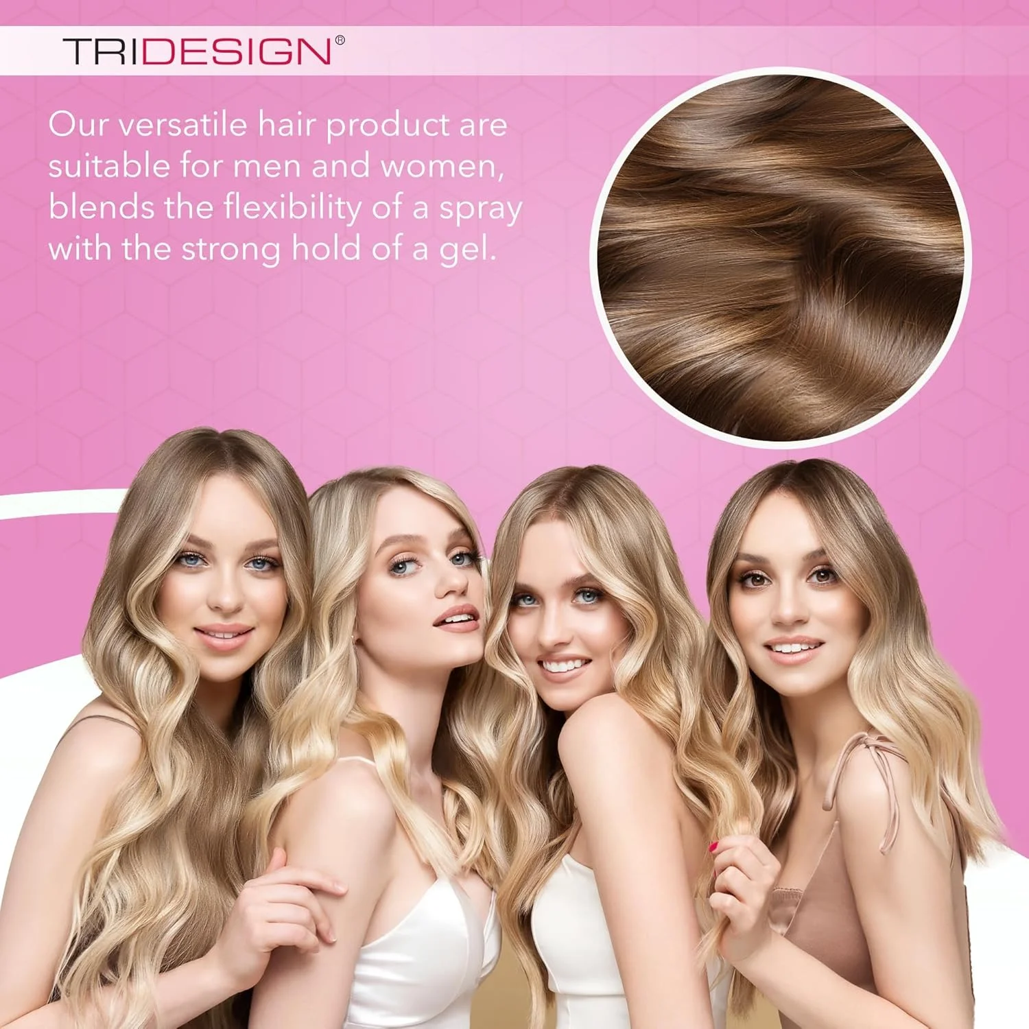 اسپری حالت دهنده مو TRIDESIGN TRI Aerogel، 300 گرم - 2 عدد