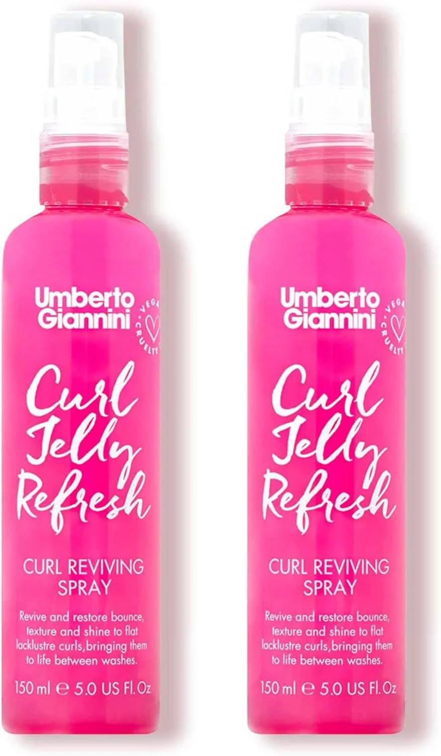 اسپری احیا کننده فر اومبرتو جیانینی Curl Jelly Refresh - اسپری حالت دهنده و احیا کننده فر برای از بین بردن وز، ایجاد فرهای مشخص - اسپری مرطوب کننده و حالت دهنده موهای فر و موج دار، بسته 2 عددی اسپری احیا کننده فر اومبرتو جیانینی Curl Jelly Refresh - اسپری حالت دهنده و احیا کننده فر برای از بین بردن وز، ایجاد فرهای مشخص - اسپری مرطوب کننده و حالت دهنده موهای فر و موج دار، بسته 2 عددی