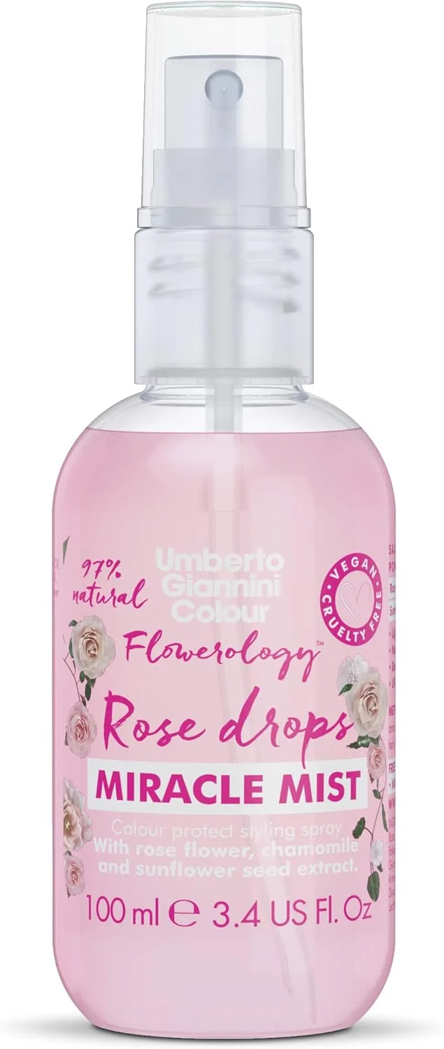 اسپری گلاب معجزه آسای وگان فلاورولوژی اومبرتو جیانینی - 100 میلی لیتر