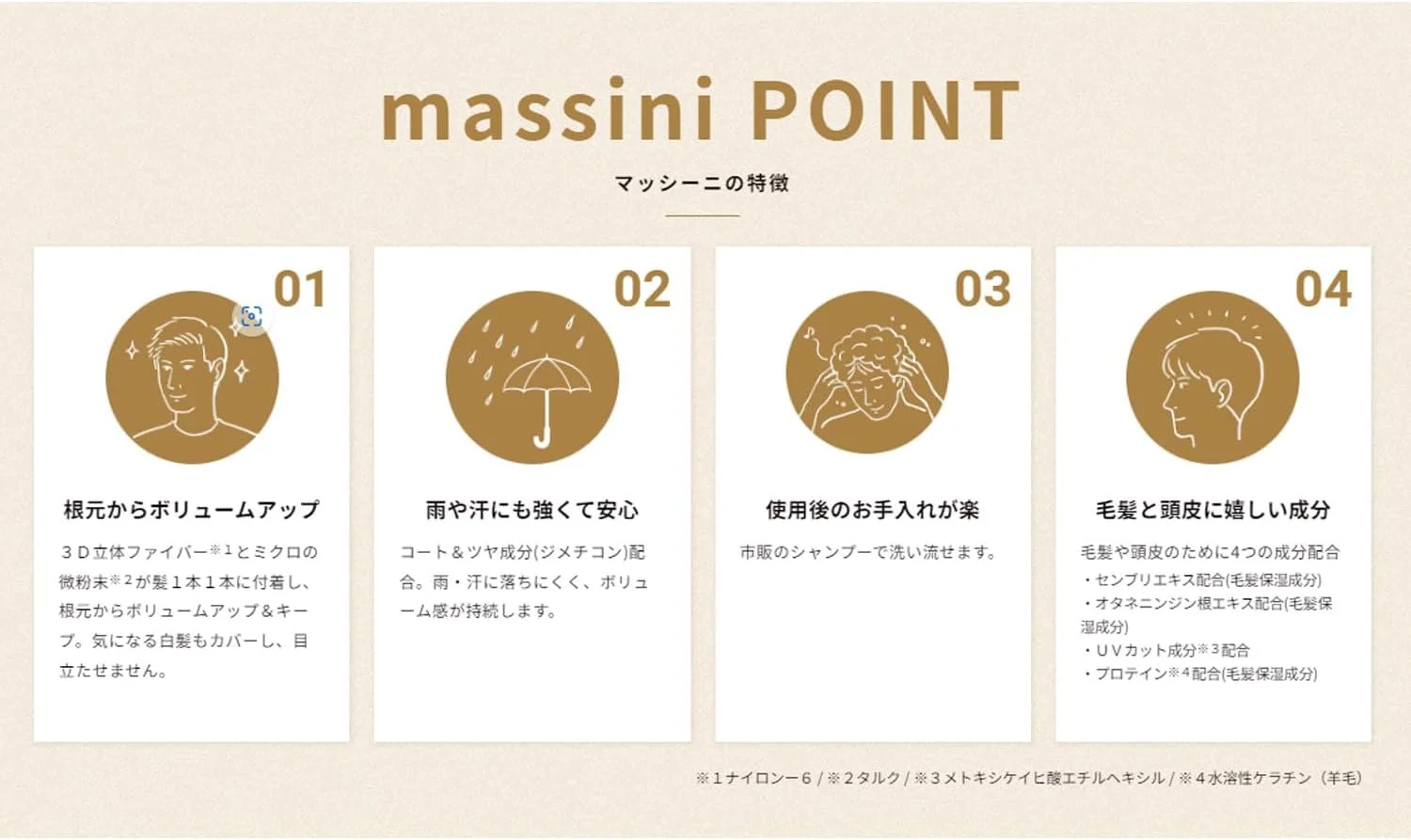 اسپری پوشش سریع مو ماسینی [اوتنا] (مشکی) 140 گرم x 10 عدد