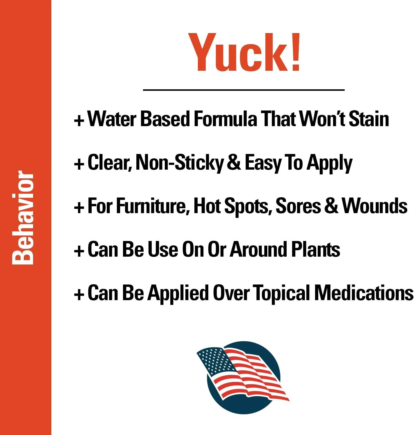 اسپری آموزشی ضد جویدن کلاسیک دامپزشکی Yuck! برای سگ ها و گربه ها - فرمول مبتنی بر آب برای جویدن سگ - اسپری ضد جویدن سگ، اسپری ضد جویدن گربه برای سطوح، مبلمان، بانداژها، زخم های حیوانات خانگی - 8 اونس اسپری آموزشی ضد جویدن کلاسیک دامپزشکی Yuck! برای سگ ها و گربه ها - فرمول مبتنی بر آب برای جویدن سگ - اسپری ضد جویدن سگ، اسپری ضد جویدن گربه برای سطوح، مبلمان، بانداژها، زخم های حیوانات خانگی - 8 اونس