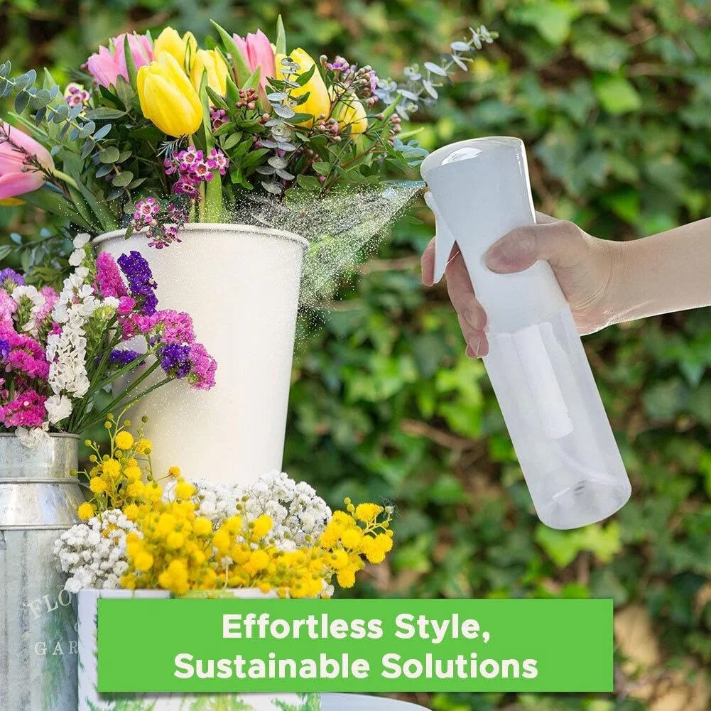 بطری اسپری مو نانو فاین میست پیوسته VIGOR PATH - محلول زیبایی و تمیز کننده قابل استفاده مجدد - ایده آل برای حالت دادن به مو و مراقبت از گیاهان - 300 میلی لیتر (بسته 2 عددی) بطری اسپری مو نانو فاین میست پیوسته VIGOR PATH - محلول زیبایی و تمیز کننده قابل استفاده مجدد - ایده آل برای حالت دادن به مو و مراقبت از گیاهان - 300 میلی لیتر (بسته 2 عددی)