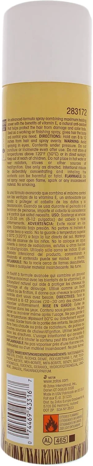 اسپری موی ویتا ای با قدرت نگهداری حداکثری، حرفه ای، 55 VOC خالص، 10 اونس