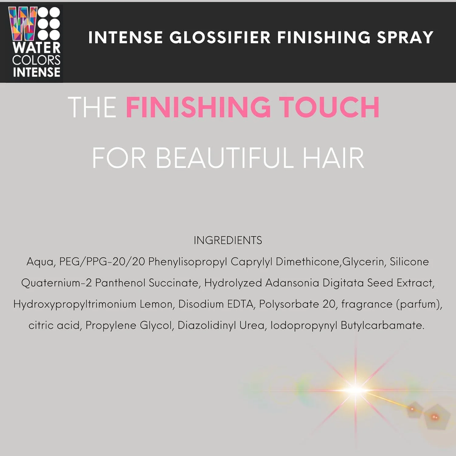 اسپری براق کننده و تثبیت کننده رنگ مو آبرنگی، 118 میلی لیتر