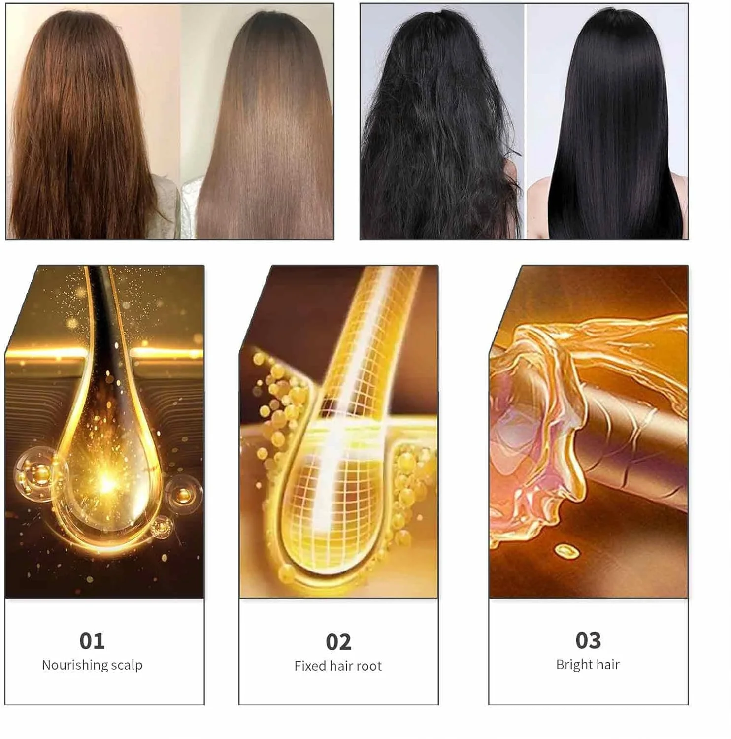 اسپری تقویت کننده مو با عصاره آب برنج | 50 میلی لیتر، صاف کننده مو، تقویت کننده و مغذی مو، مناسب برای موهای آسیب دیده، فر و رنگ شده