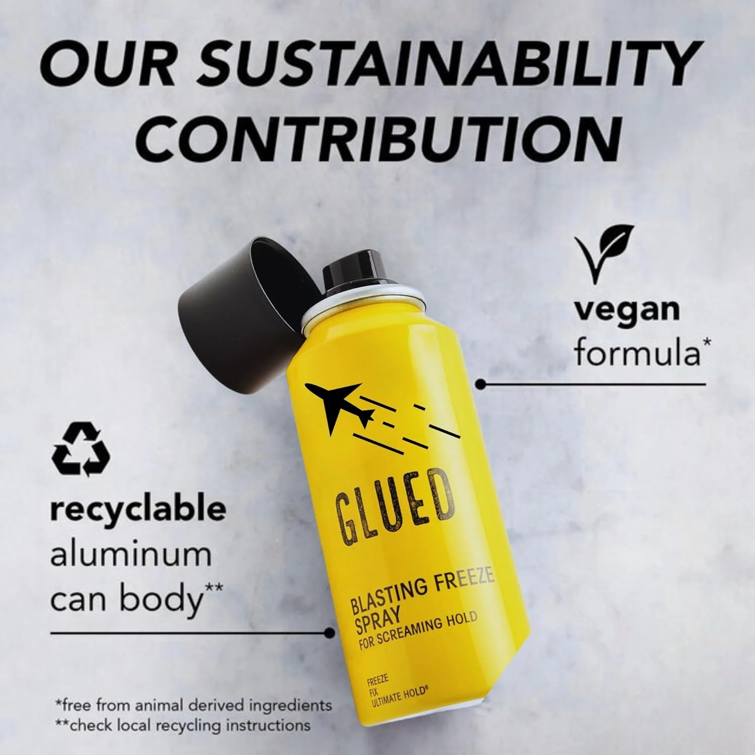 اسپری مو مسافرتی Wishesla، بسته اسپری مو با قدرت نگهدارندگی قوی شامل 4 عدد اسپری مو got2b Glued، هر کدام 100 میلی لیتر، تثبیت کننده تا 72 ساعت، وگان، بدون سیلیکون و دارای عطر جیبی قابل پر کردن