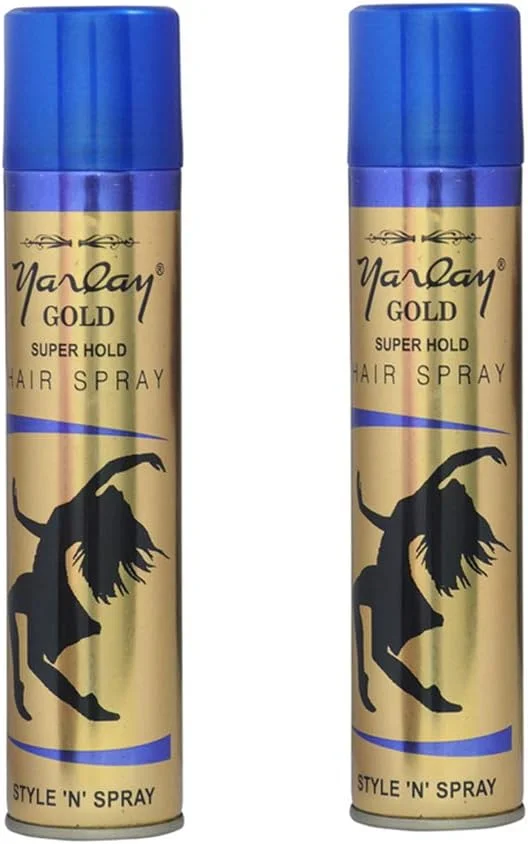 اسپری موی سر یالای گلد سوپر هولد، 450 میلی لیتر، بسته دوتایی