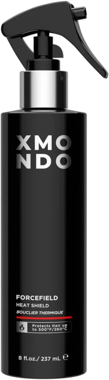 محافظ حرارتی مو XMONDO | فرمول وگان با پرو ویتامین B5 برای محافظت از حرارت تا 260 درجه سانتیگراد، کاهش زمان خشک شدن و ایجاد حالت دهی ملایم، 236 میلی لیتر