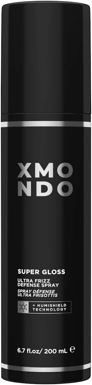 اسپری براق کننده فوق العاده مو XMONDO، درمان پیشرفته ضد وز مو وگان با فناوری Humishield برای موهای صاف و درخشان، 200 میلی لیتر