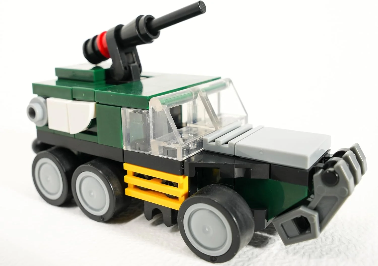 مجموعه های ساخت وسایل نقلیه BLOCKY BLOCKS - کیت ساخت کامیون زرهی - اسباب بازی های ساختنی برای کودکان 6-12 ساله مدل های اسباب بازی کامیون زرهی با آبنبات ژله ای مجموعه های ساخت وسایل نقلیه BLOCKY BLOCKS - کیت ساخت کامیون زرهی - اسباب بازی های ساختنی برای کودکان 6-12 ساله مدل های اسباب بازی کامیون زرهی با آبنبات ژله ای