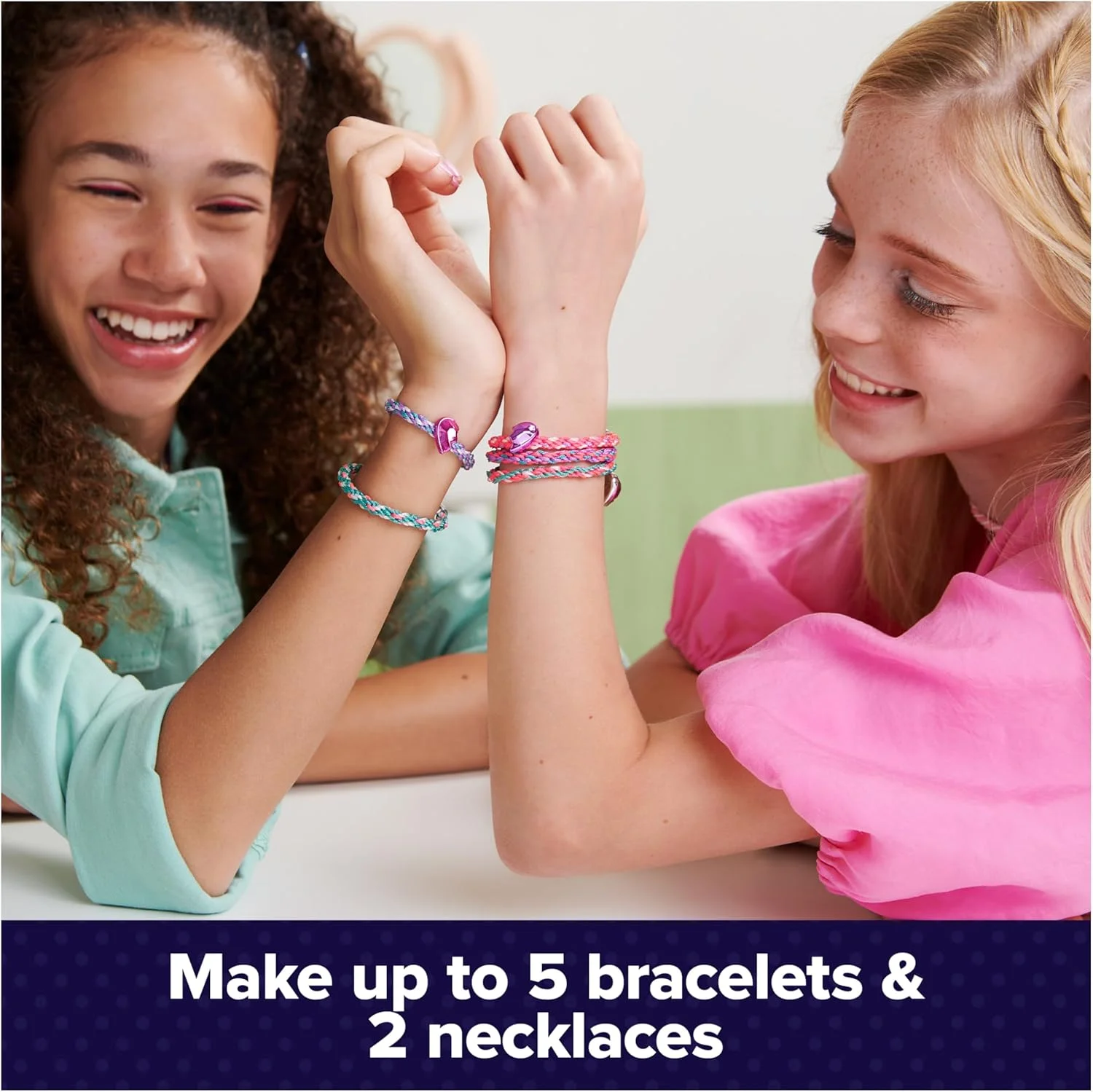 مجموعه ساخت گردنبند و دستبند دوستی Cool MAKER, KumiKreator Bead & Braider، اسباب بازی های هنری و صنایع دستی برای دختران 8 سال به بالا مجموعه ساخت گردنبند و دستبند دوستی Cool MAKER, KumiKreator Bead & Braider، اسباب بازی های هنری و صنایع دستی برای دختران 8 سال به بالا