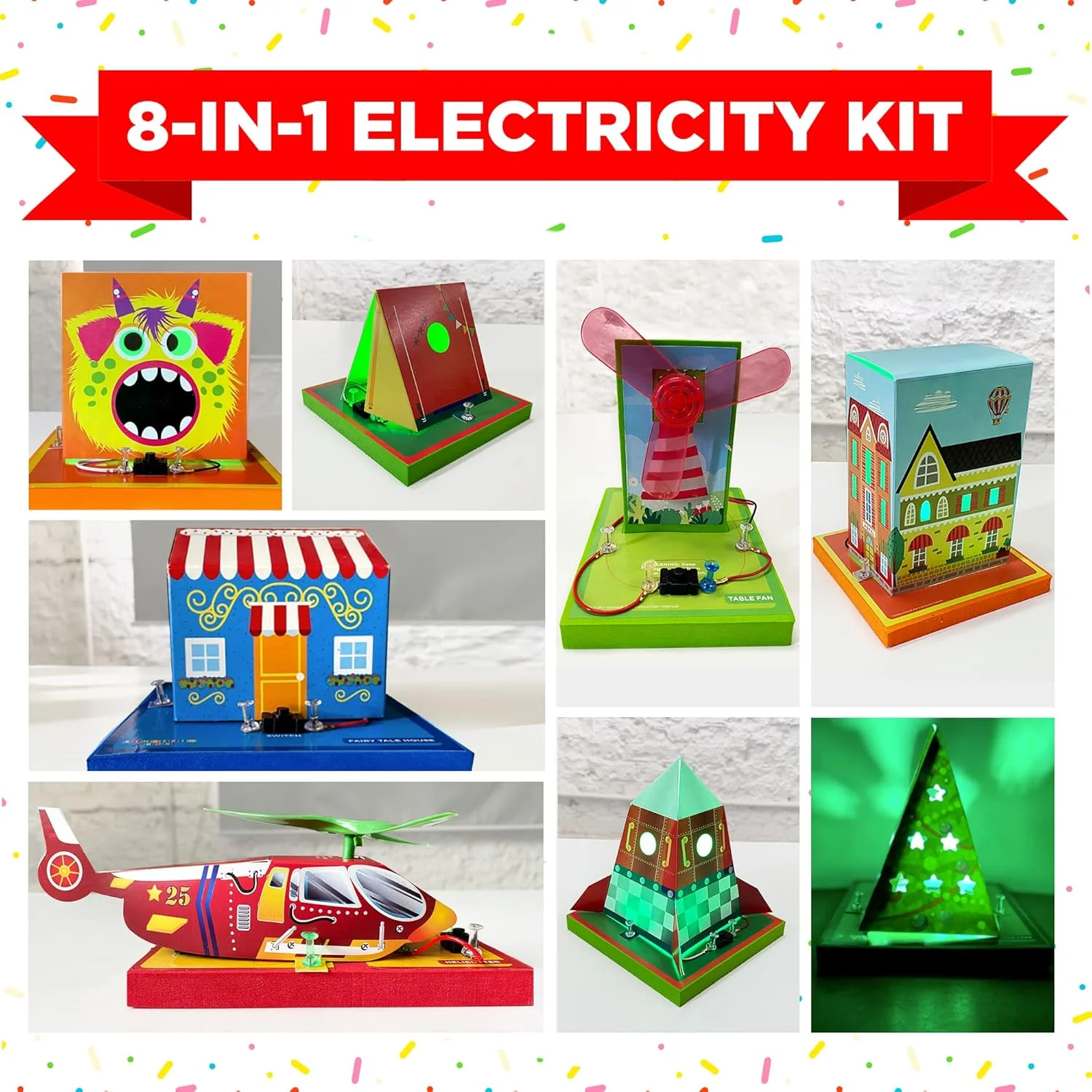 مجموعه اسباب بازی مدارهای الکتریکی دکتر ژوپیتر برای پسران و دختران 7-8-9-10-11-12-13-14 ساله | هدیه تولد برای کودکان 7+ ساله | اسباب بازی های آموزشی