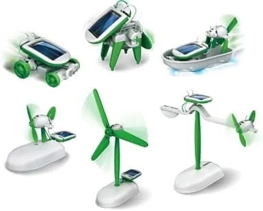 کیت ربات خورشیدی 6 در 1 برای کودکان، اسباب بازی آموزشی STEM برای یادگیری انرژی خورشیدی، ساخت ماشین، ربات، پنکه، قایق، ایده آل برای کودکان و بزرگسالان، سرگرمی و یادگیری بدون نیاز به باتری کیت ربات خورشیدی 6 در 1 برای کودکان، اسباب بازی آموزشی STEM برای یادگیری انرژی خورشیدی، ساخت ماشین، ربات، پنکه، قایق، ایده آل برای کودکان و بزرگسالان، سرگرمی و یادگیری بدون نیاز به باتری