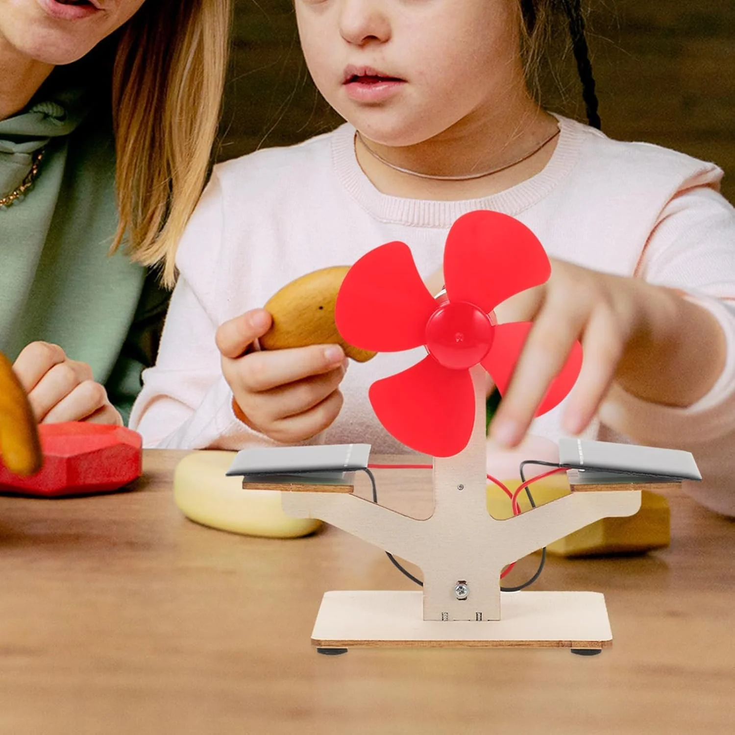 الکترودون پنکه خورشیدی تولید برق آزمایش علمی، مونتاژ آموزشی اسباب بازی پنکه خورشیدی DIY کودکان الکترودون پنکه خورشیدی تولید برق آزمایش علمی، مونتاژ آموزشی اسباب بازی پنکه خورشیدی DIY کودکان