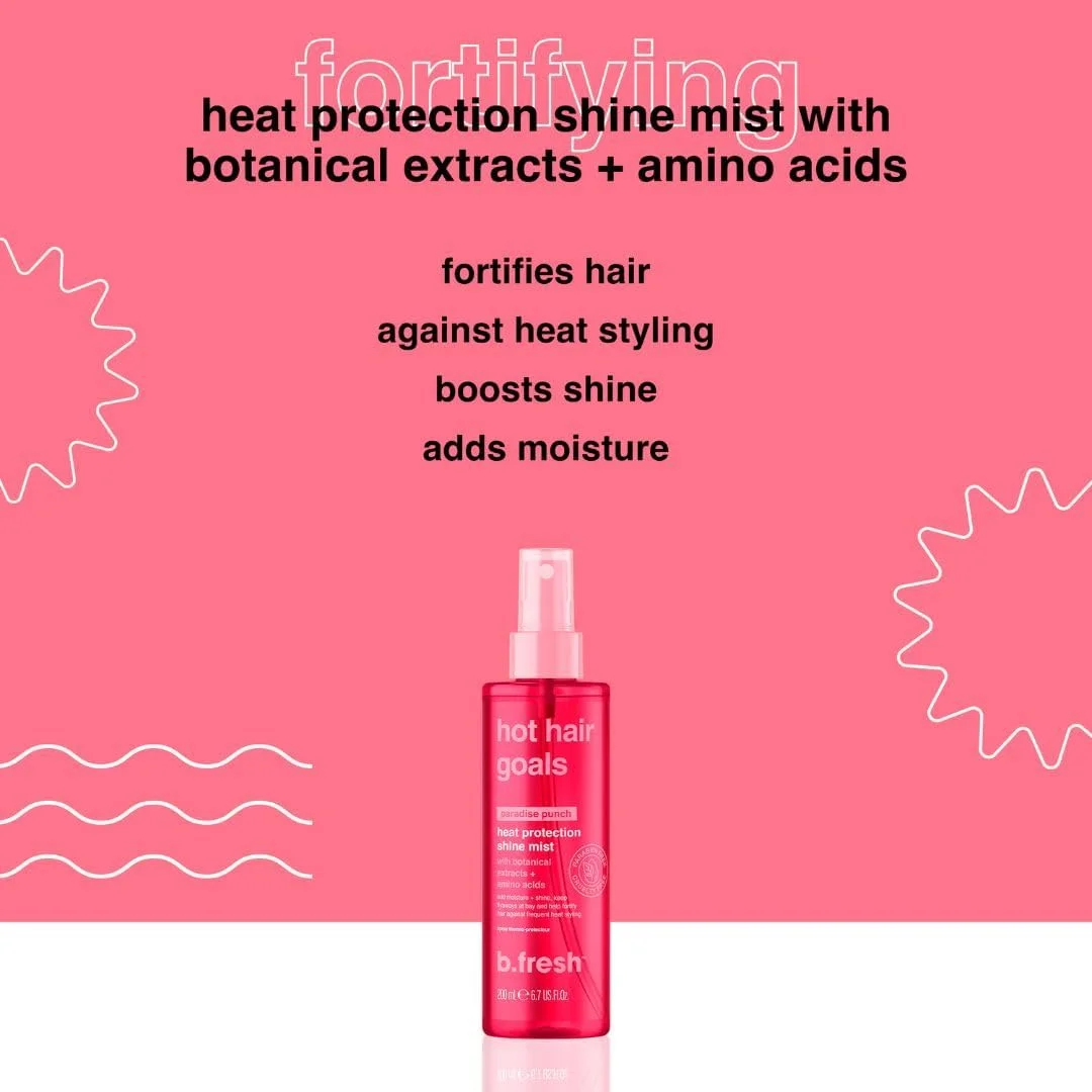 B.TAN B.Fresh Hot Hair Goals اسپری محافظت از حرارت و درخشان کننده مو