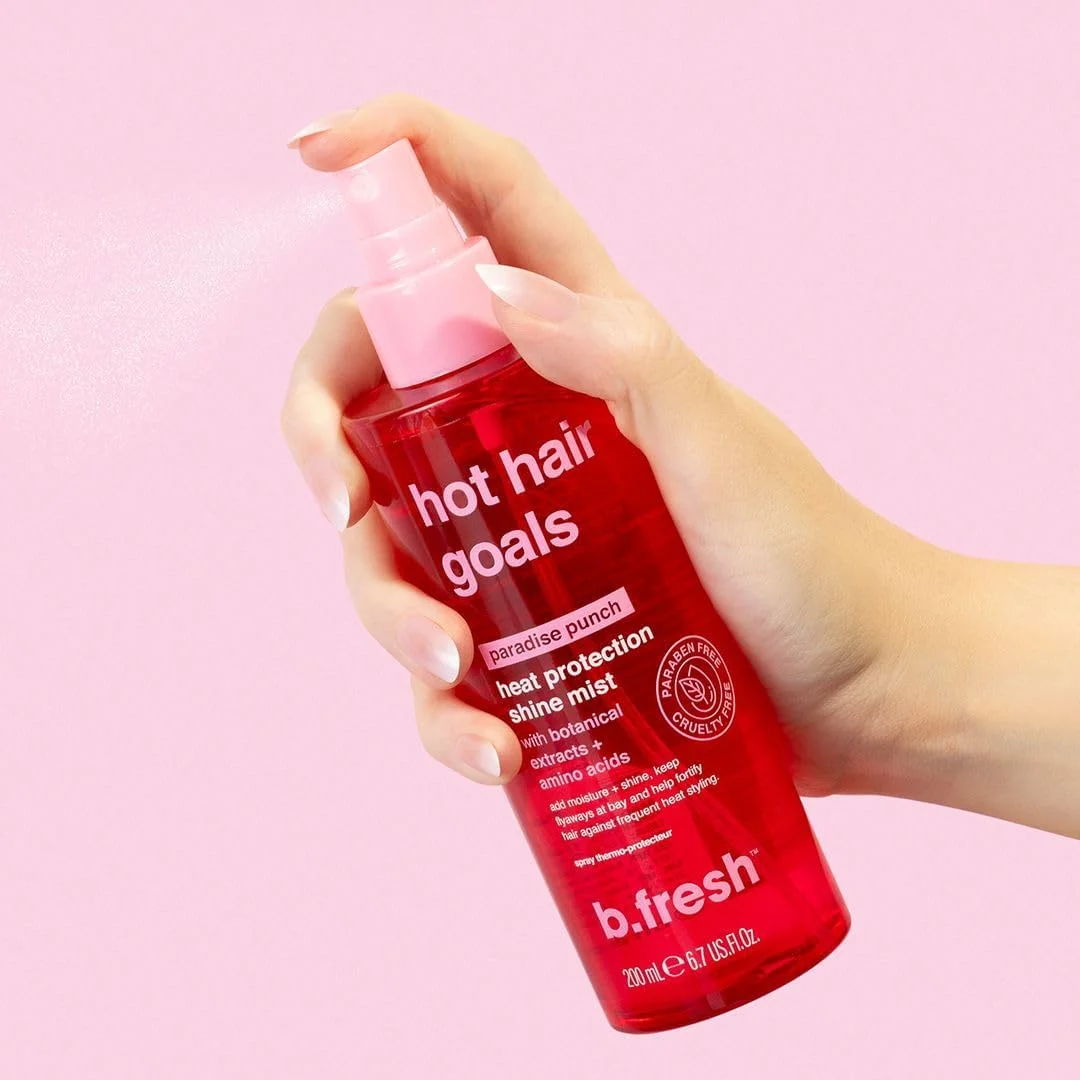B.TAN B.Fresh Hot Hair Goals اسپری محافظت از حرارت و درخشان کننده مو