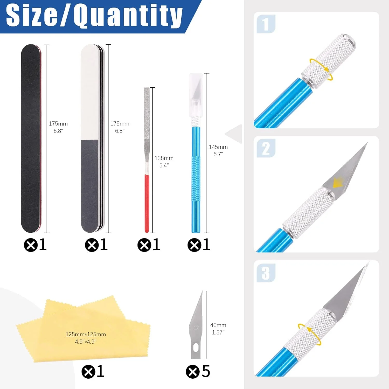 مجموعه ابزار 32 عددی مدل سازی گاندام، ابزار مدل سازی سرگرمی و نگهدارنده پایه رنگ آمیزی مدل به همراه گیره های سوسماری، مناسب برای علاقه مندان به مدل سازی و پروژه های DIY