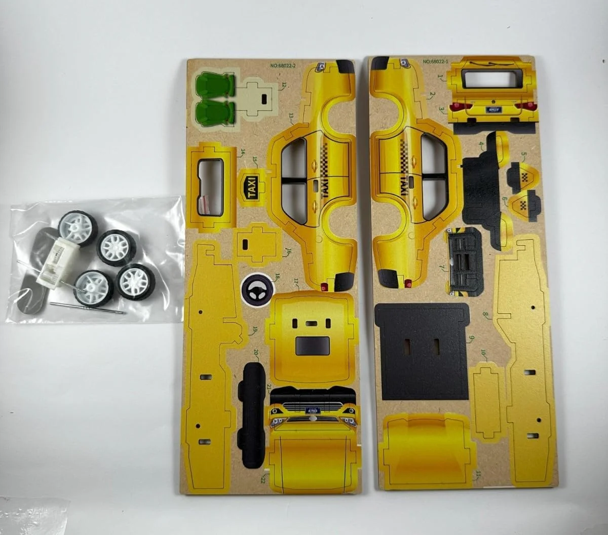 پازل سه بعدی تاکسی چوبی – مدل مینیاتوری خودروی خودساز با قابلیت عقب کشیدن | اسباب بازی ساختنی و سرگرم کننده 22 تکه برای کودکان و بزرگسالان | یادگیری STEM، چوب سازگار با محیط زیست | بدون نیاز به ابزار | 6 سال به بالا پازل سه بعدی تاکسی چوبی – مدل مینیاتوری خودروی خودساز با قابلیت عقب کشیدن | اسباب بازی ساختنی و سرگرم کننده 22 تکه برای کودکان و بزرگسالان | یادگیری STEM، چوب سازگار با محیط زیست | بدون نیاز به ابزار | 6 سال به بالا