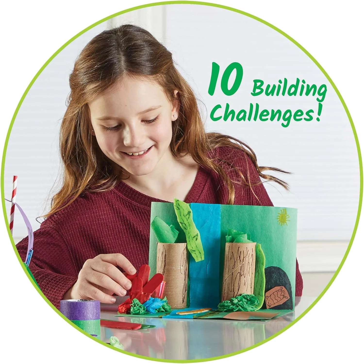 مجموعه ابزار نهایی مخترع Learning Resources، برای سنین 8 سال به بالا، 10 چالش ساخت و ساز و 259 قطعه مصالح ساختمانی کودکانه، اسباب بازی های ساختنی، کیت های مدل کودکانه، کیت های صنایع دستی، کیت های علمی برای کودکان، کیت های STEM مجموعه ابزار نهایی مخترع Learning Resources، برای سنین 8 سال به بالا، 10 چالش ساخت و ساز و 259 قطعه مصالح ساختمانی کودکانه، اسباب بازی های ساختنی، کیت های مدل کودکانه، کیت های صنایع دستی، کیت های علمی برای کودکان، کیت های STEM