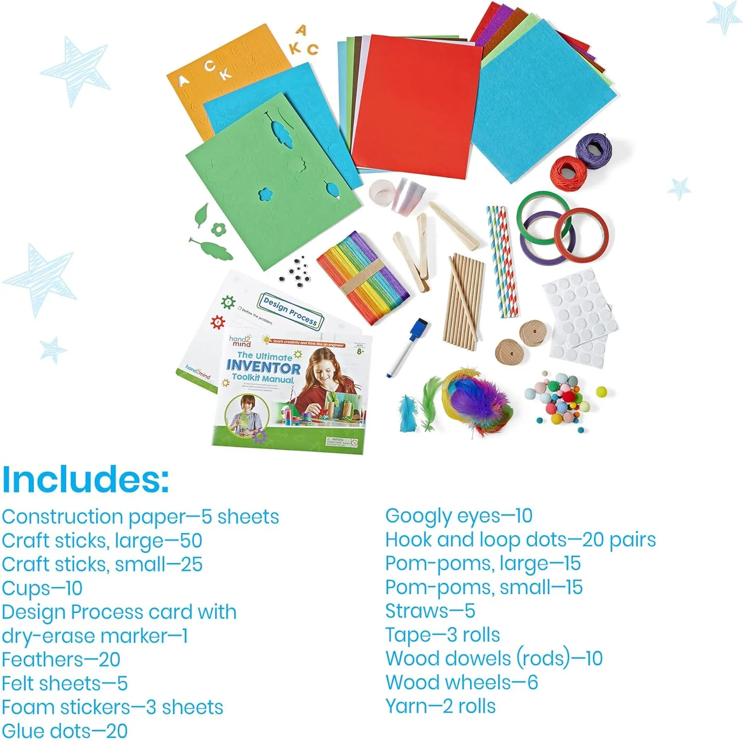 مجموعه ابزار نهایی مخترع Learning Resources، برای سنین 8 سال به بالا، 10 چالش ساخت و ساز و 259 قطعه مصالح ساختمانی کودکانه، اسباب بازی های ساختنی، کیت های مدل کودکانه، کیت های صنایع دستی، کیت های علمی برای کودکان، کیت های STEM مجموعه ابزار نهایی مخترع Learning Resources، برای سنین 8 سال به بالا، 10 چالش ساخت و ساز و 259 قطعه مصالح ساختمانی کودکانه، اسباب بازی های ساختنی، کیت های مدل کودکانه، کیت های صنایع دستی، کیت های علمی برای کودکان، کیت های STEM