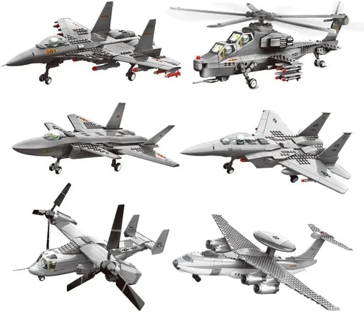 مجموعه بلوک های ساختنی هواپیمای جنگنده F-15 ایگل کیدزاویا - 223 قطعه - مجموعه اسباب بازی جت سازگار با لگو - کودکان و بزرگسالان - بلوک های ساختمانی، اسباب بازی های نظامی، اسباب بازی های فلزی، هواپیما مجموعه بلوک های ساختنی هواپیمای جنگنده F-15 ایگل کیدزاویا - 223 قطعه - مجموعه اسباب بازی جت سازگار با لگو - کودکان و بزرگسالان - بلوک های ساختمانی، اسباب بازی های نظامی، اسباب بازی های فلزی، هواپیما