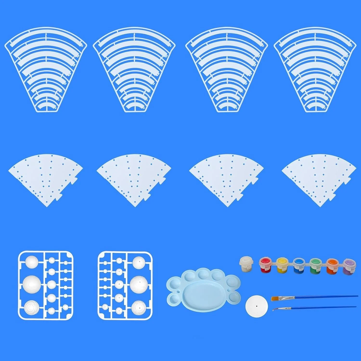 کیت بزرگ منظومه شمسی 3 در 1 برای کودکان: پروژه ساخت، رنگ آمیزی و یادگیری مدل با اندازه 12.2 اینچ، اسباب بازی آموزشی STEM، کیت مدل منظومه شمسی کیت بزرگ منظومه شمسی 3 در 1 برای کودکان: پروژه ساخت، رنگ آمیزی و یادگیری مدل با اندازه 12.2 اینچ، اسباب بازی آموزشی STEM، کیت مدل منظومه شمسی